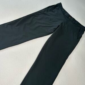Lululemon Men's Size 34X31 Commission Pant Slim Warpstreme Obsidian